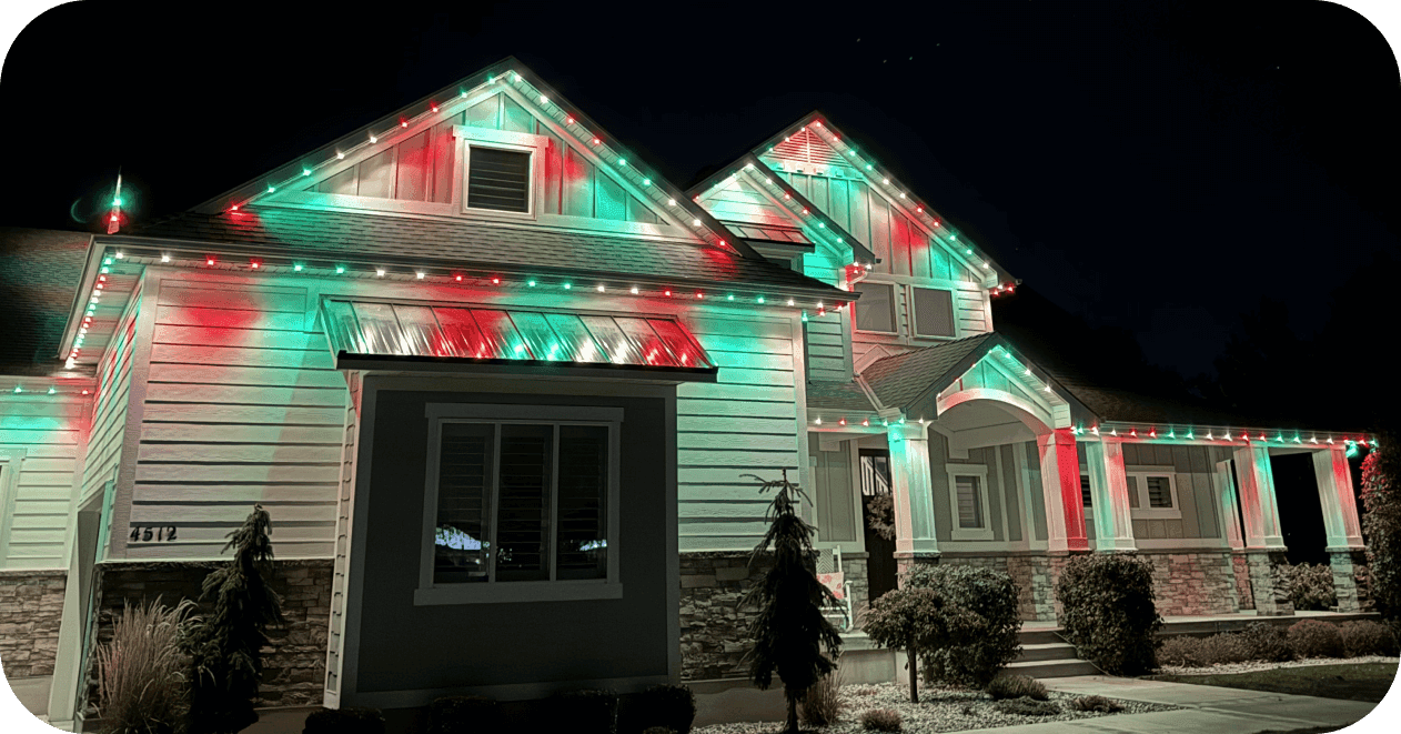 Holiday lighting installation