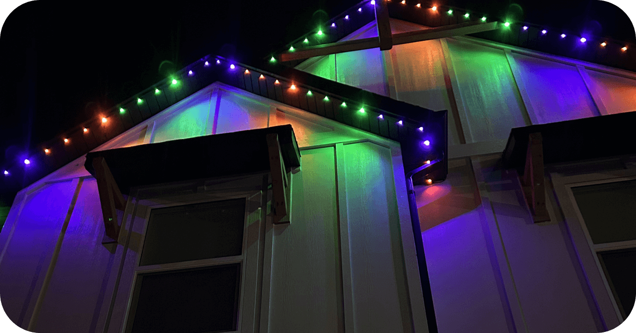 holiday lighting installation example 3
